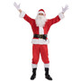 Velvet Red Christmas Santa Claus Cosplay For Men