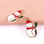 Mixed Metal Enamel Charms Christmas Pendants Ornaments Beads