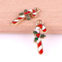 Mixed Metal Enamel Charms Christmas Pendants Ornaments Beads