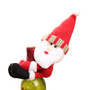 New Christmas Wine Santa Claus Bottle Cover for Dinner Table Decorations