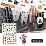 Halloween Clown Tattoo Design Nail Art Beauty Tools