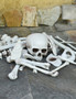 28 pieces Halloween Prop Skeleton Skull Haunted House Horror Prop Party Decorations