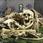 28 pieces Halloween Prop Skeleton Skull Haunted House Horror Prop Party Decorations