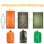 Waterproof Lightweight Thermal Emergency Sleeping Bag for Camping, Hiking, Outdoor Activities