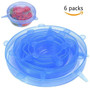 Universal 12pcs Reusable Silicone Stretch Lids Food Cover