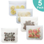 12Pcs/Set Fresh-keeping Reusable Silicone Food Bag