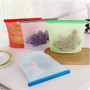 Reusable Silicone Ziplock Food Storage Bags