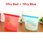 Reusable Silicone Ziplock Food Storage Bags