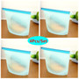 Reusable Silicone Ziplock Food Storage Bags