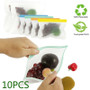 Reusable Silicone Transparent Food Fresh Bags for Kitchen