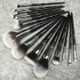 15pcs High Quality Black Natural Synthetic Hair Make Up Brush Tools Kit