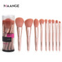 Professional 7/9pcs Powder Blush Eyeshadow Concealer Eye Make Up Brush Set with Case