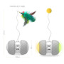 LED Light Interactive Automatic Rotating Running Cat Toys