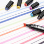 12/36/48/80/168 Colors Dual Tips Alcohol Graphic Sketching Markers Pen Art Supplies