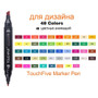 80 Colors Art Sketch Twin Marker Pens Art Supplies