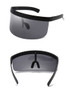 Big Frame Shield Brand Design Fashion Gradient Sunglasses for Women & Men