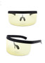 Big Frame Shield Brand Design Fashion Gradient Sunglasses for Women & Men