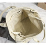 New Design Cotton Fabric Reusable Women Canvas Eco Cloth Shopping Bags