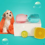 Soft Silicone Pet Massage Brush Cleaning Grooming Tools