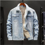 Casual Warm Outwear Denim Jackets for Men