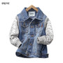 New Fashion Hooded Style Cotton Children's Denim Jackets