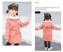 Fashionable Windbreaker Hooded Jacket for Girls