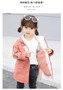 Fashionable Windbreaker Hooded Jacket for Girls