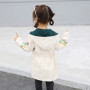 Fashionable Windbreaker Hooded Jacket for Girls