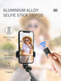 High Quality Extendable Foldable Wireless Bluetooth Selfie Stick Tripod With Remote Palo Selfie Monopod For iPhone