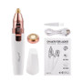2 In 1 Portable Hair Remover Eyebrow Trimmer