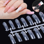 24pcs Quick Building False Nail Mold Finger Extension Nail Care Tool