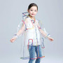 Waterproof Transparent Hooded Raincoat for Kids