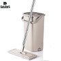 Hand Free Wringing Floor Cleaning Microfiber Mop with Bucket