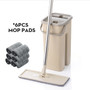 Hand Free Wringing Floor Cleaning Microfiber Mop with Bucket