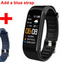 Smart Blood Pressure & Heart Rate Monitor Fitness Tracker For Men Women