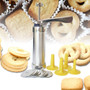 Manual Cookie Extruder Press Machine Biscuit Maker Tools