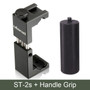 ST-02S Aluminium Mobile Phone Tripod Mount Clamp Holder with Rig Clipper
