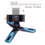 2 in 1 360 Rotation Vertical Shooting Mini Tripod Mount Holder for iPhone Max Xs Samsung S8 S9