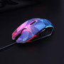 Colorful Circular & Breathing LED Light Wired Gaming Mouse