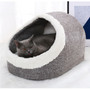 Washable Warm Pet Cat Bed With Free Cushion Pillow