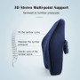 Memory Foam Lumbar Support Back Cushion Firm Pillow for Computer/Office Chair