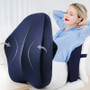 Memory Foam Lumbar Support Back Cushion Firm Pillow for Computer/Office Chair