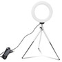 Mini LED Desktop Ring Light With Tripod Stand For YouTube Video Live Photography
