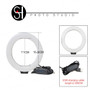 Mini LED Desktop Ring Light With Tripod Stand For YouTube Video Live Photography