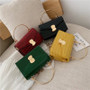 Mini Stone Pattern PU Leather Crossbody Shoulder Bags For Women