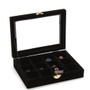 Jewelry Box Display Tray Inserts 12 Grids Jewelry Storage Case Tray