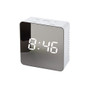 LED Digital Mirror Display Rectangle Desk Alarm Clock