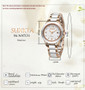 Fashionable Rose Gold Waterproof Quartz Watches For Women