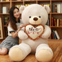 Attractive 1pc I Love You Holding LOVE Heart Soft Teddy Bear