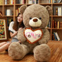 Attractive 1pc I Love You Holding LOVE Heart Soft Teddy Bear